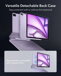 ipad_rebound_magnetic_keyboard_case_360_purple_case_versatile detachable back case