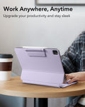  iPad Air 13-inch (M4) 2026 Keyboard Case with Pencil Holder-work anywhere，anytime