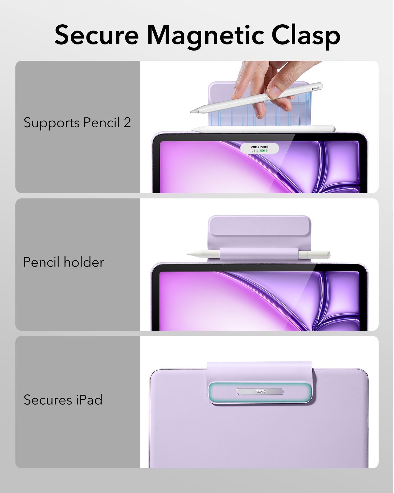 secure magnetic clasp