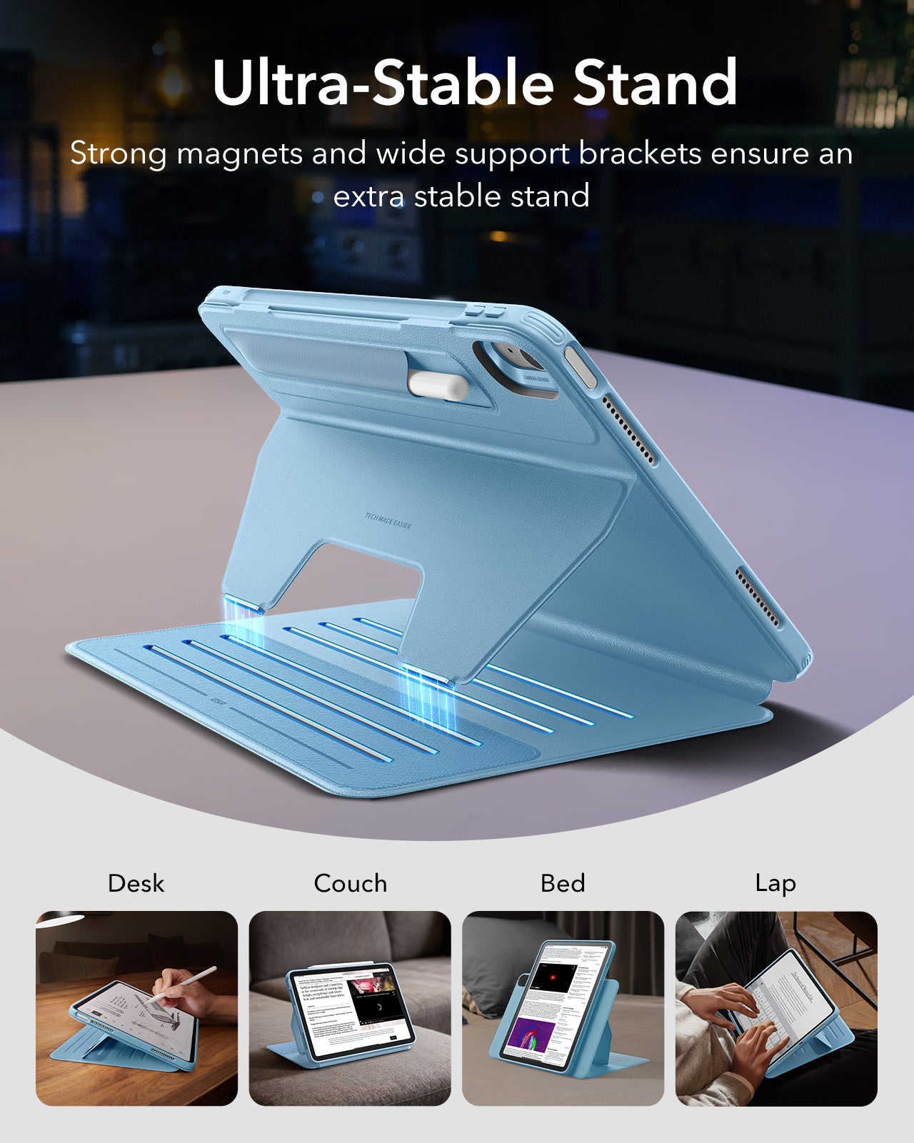 iPad Air 13" (M4) 2026 Shift Magnetic Case - Blue ESR ESR