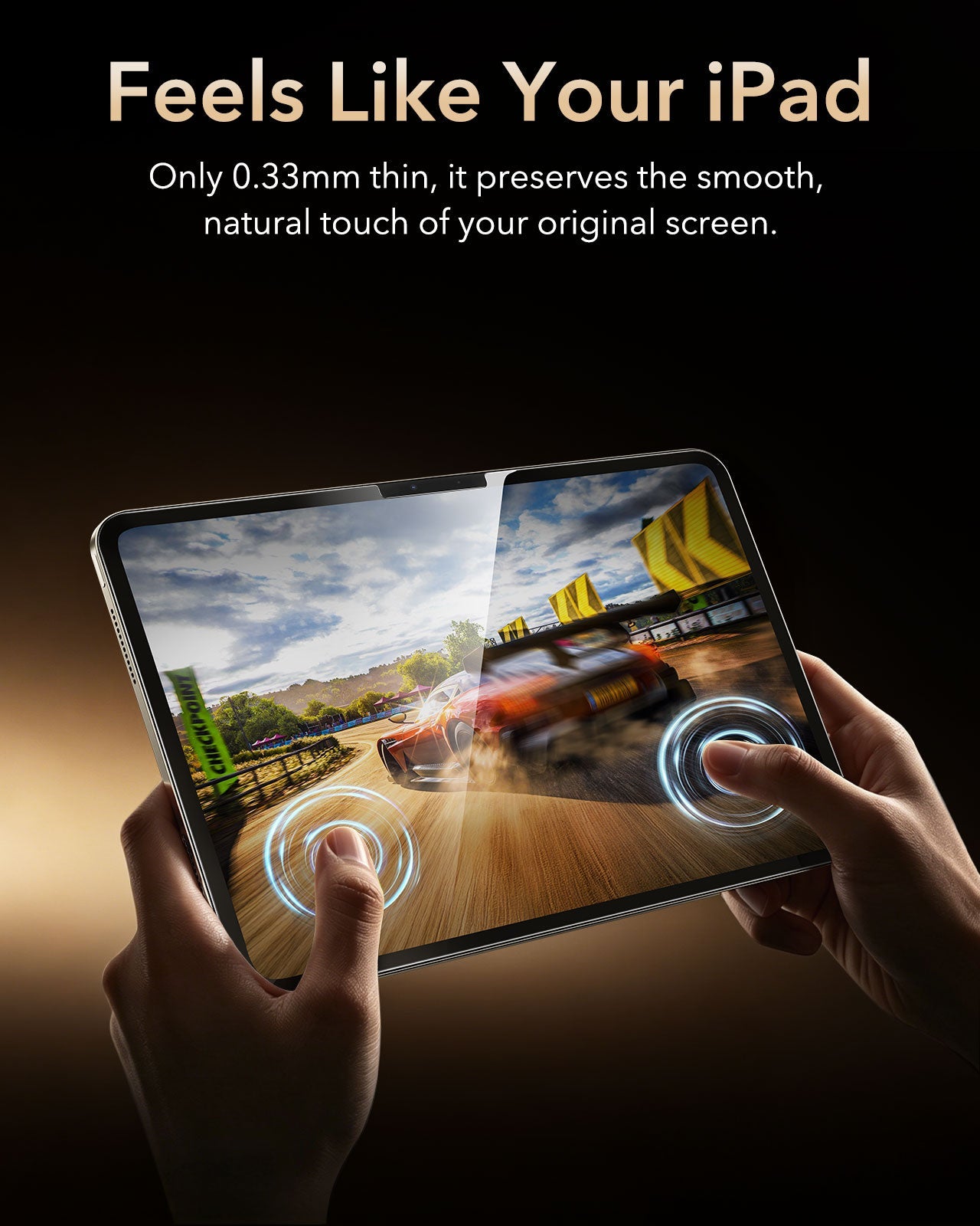 iPad Air 13" (M4) 2026 UltraFit Armorite® Pro Screen Protector - 1 Pack ESR ESR