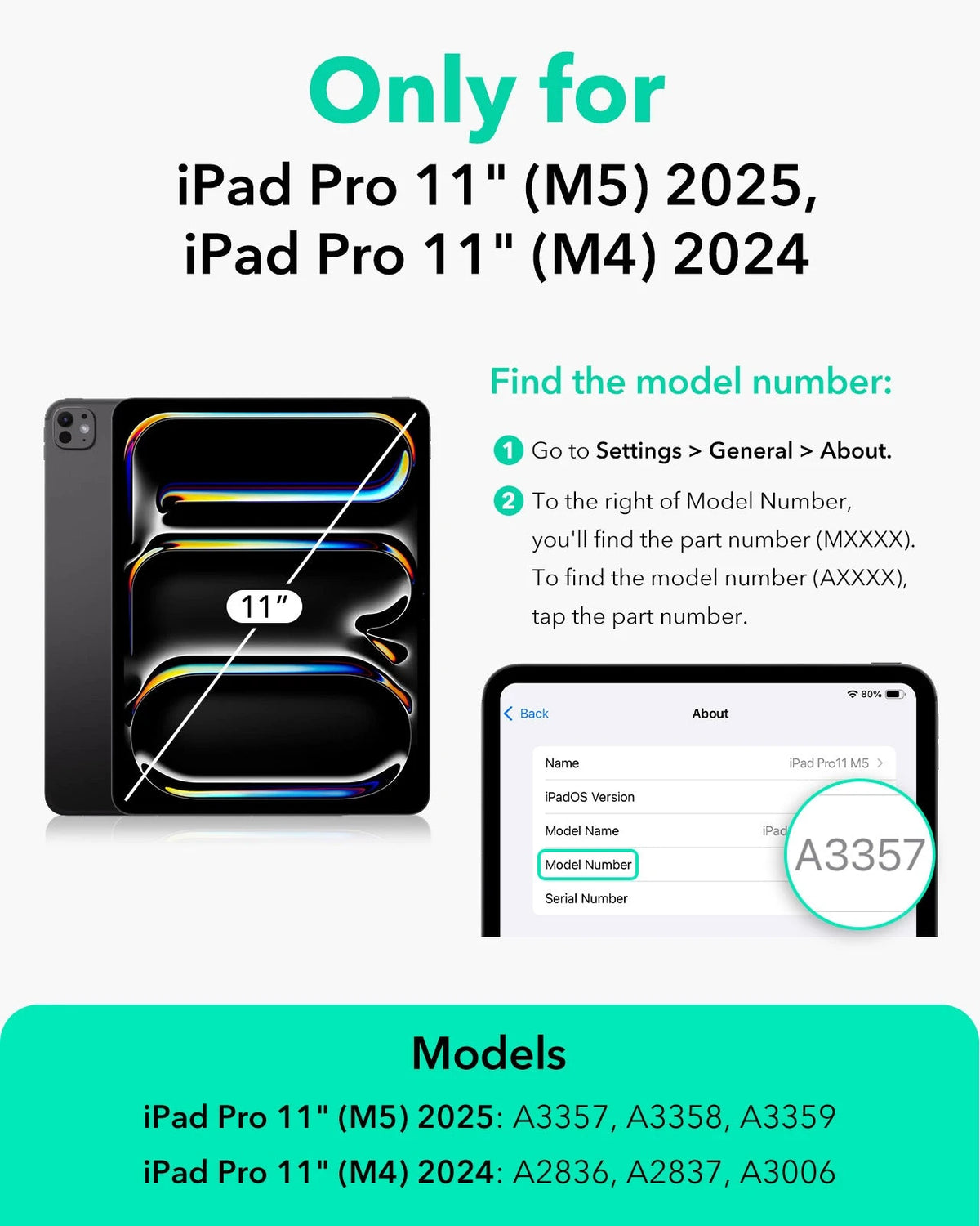 iPad Pro 11ʺ (2024) Shift Magnetic Case - Titanium ESR ESR