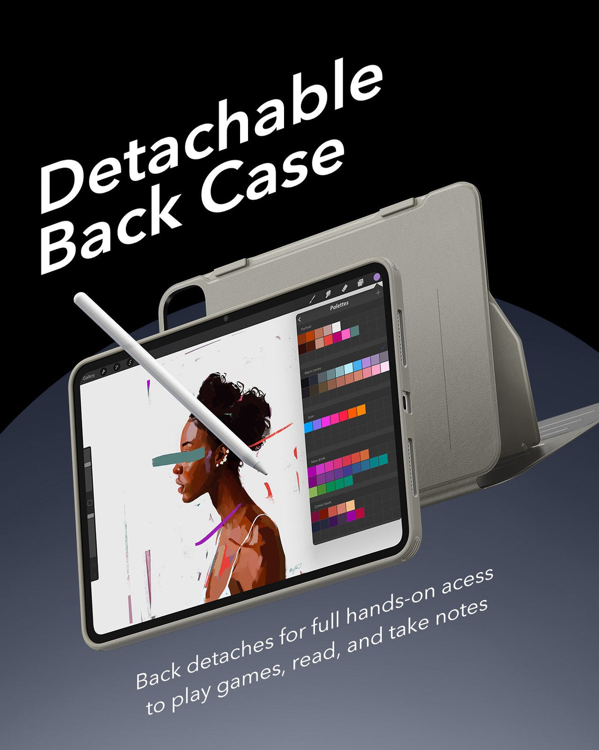 iPad Pro 11ʺ (2024) Shift Magnetic Case - Titanium ESR ESR
