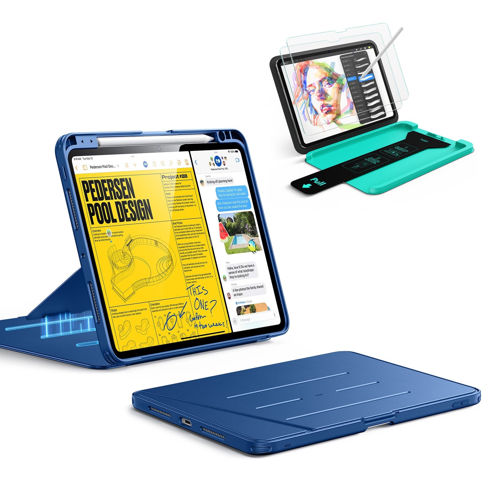 iPad Pro 11 (M5,8th Gen) Protective Cases | Durable ESR Protection
