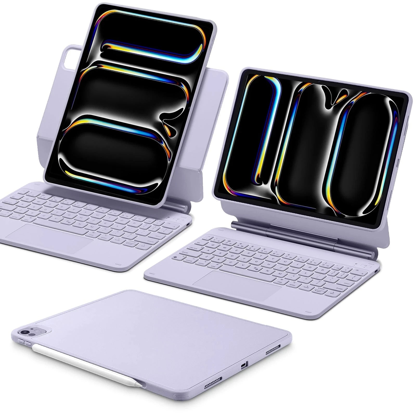 iPad Pro 11” (2025) Rebound Magnetic Keyboard Case 360 - US Layout-Purple ESR ESR