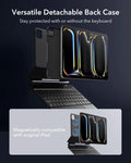 iPad Pro 11ʺ (2025) Bundle Rebound Magnetic Keyboard Case 360 & Paper-Feel Screen Protectors - US Layout-Black ESR ESR