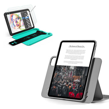 iPad Pro 11" (2025) Bundle Shift Magnetic Case & Armorite® Paper-Feel Protection - Gray ESR ESR