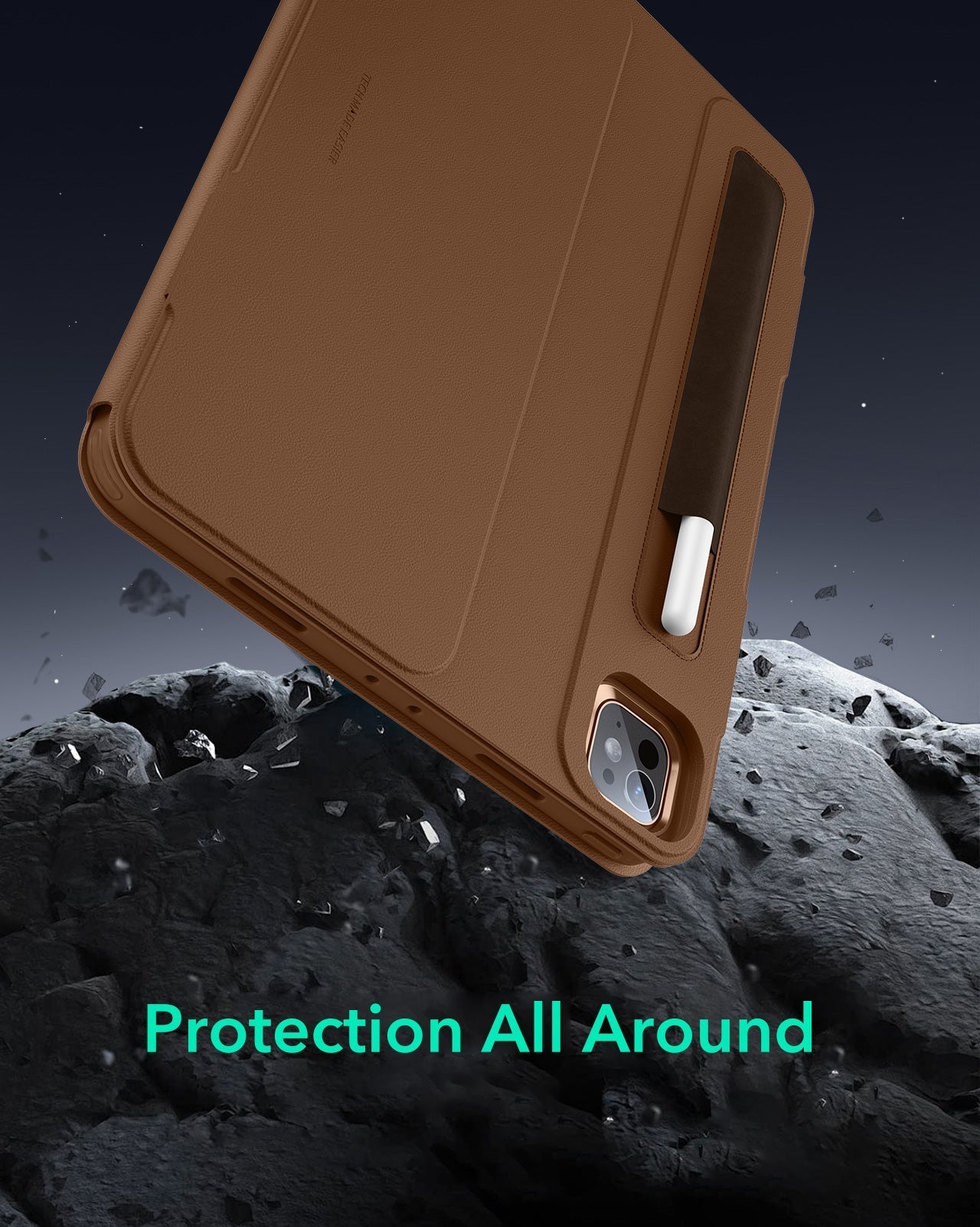 iPad Pro 11" (2025) Bundle Shift Magnetic Case & Armorite® Paper-Feel Protection - Brown ESR ESR