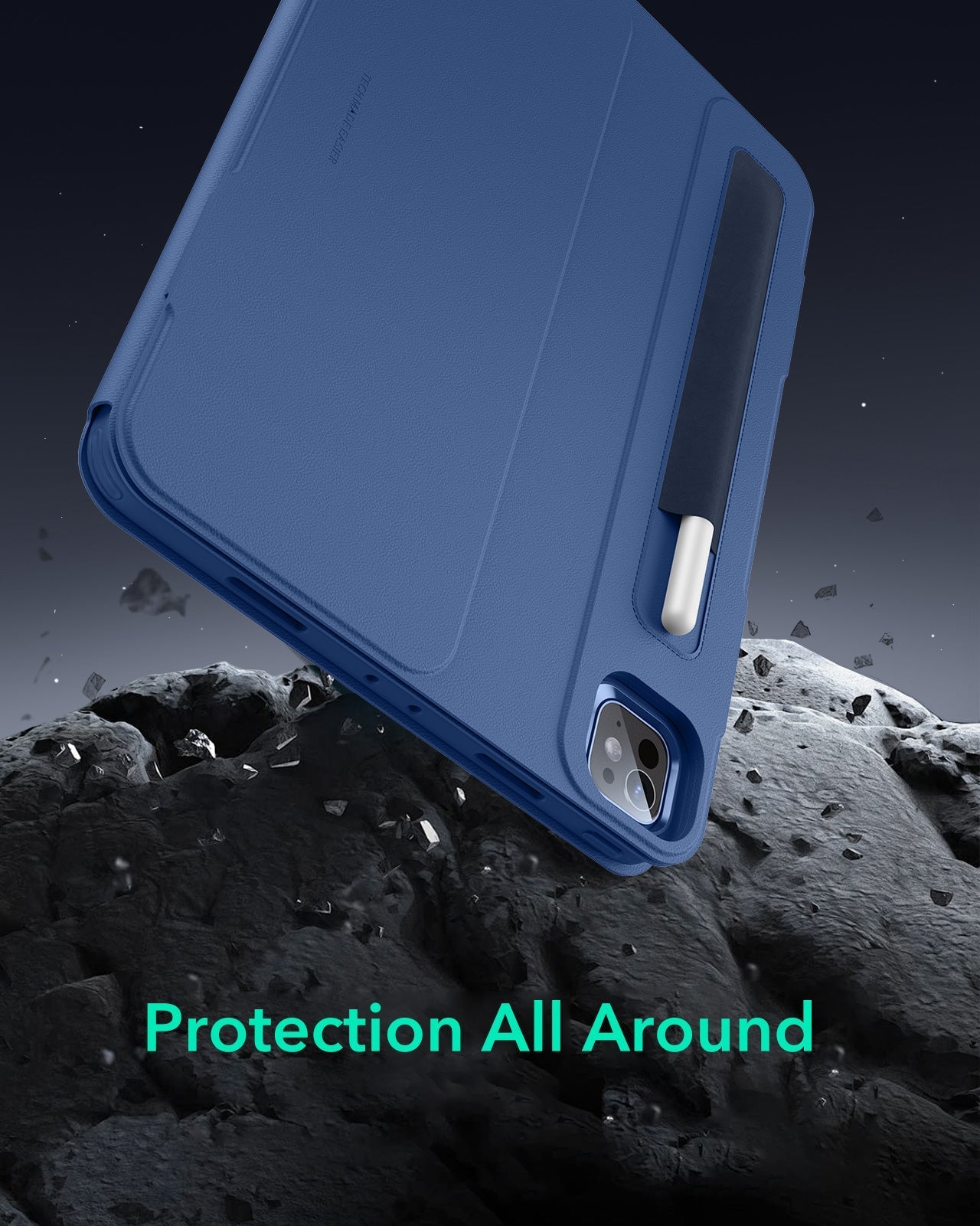 iPad Pro 11" (2025) Bundle Shift Magnetic Case & Armorite® Paper-Feel Protection - Navy Blue ESR ESR
