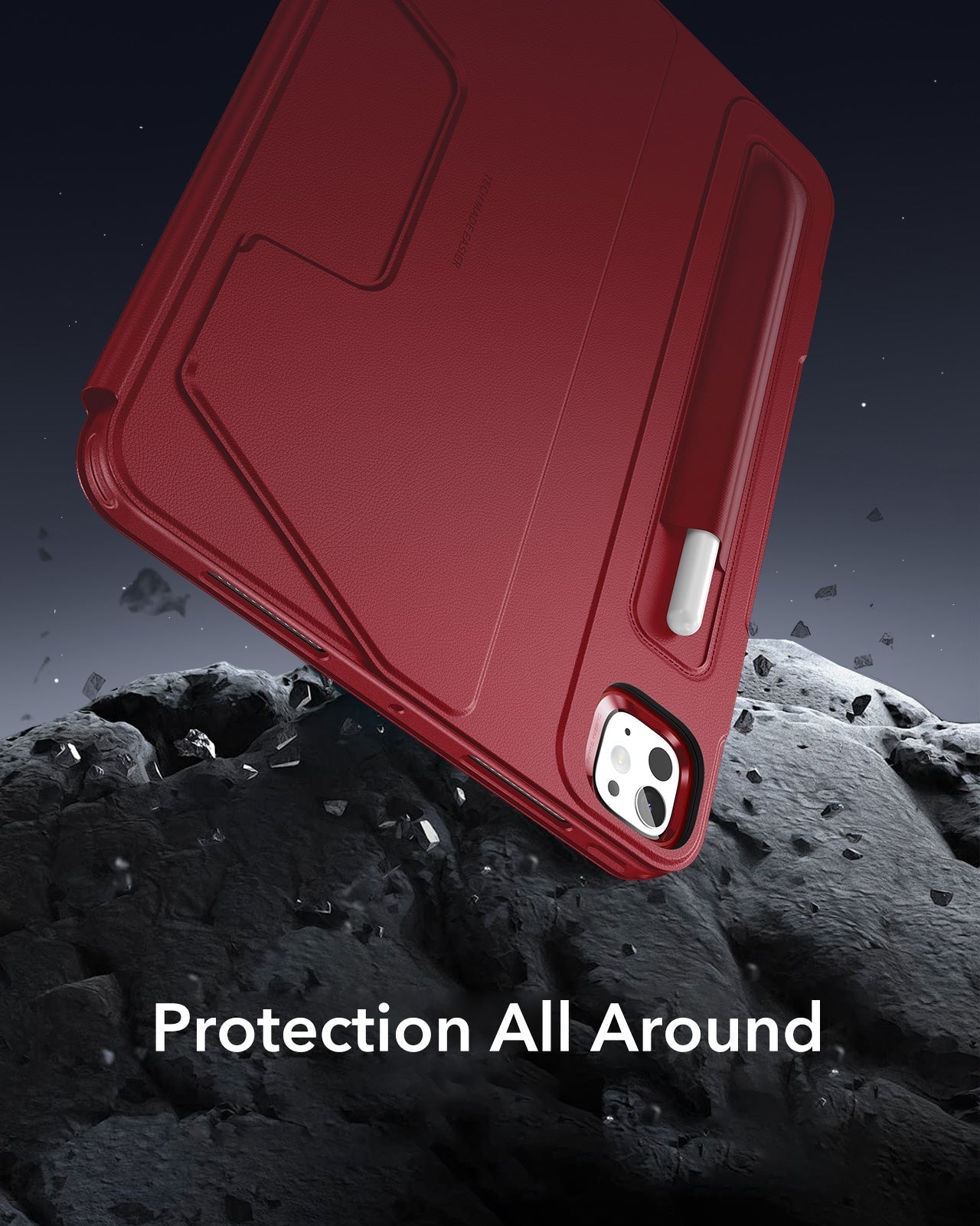 iPad Pro 11" (2025) Bundle Shift Magnetic Case & Armorite® Paper-Feel Protection - Red ESR ESR