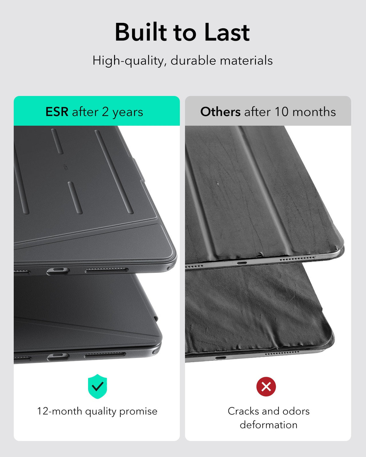 ESR iPad Pro 13 (2024) Case with Pen Holder, Removable Magnetic Cover, Vertical Stand, Full Support Pencil Pro/USB-C, Rebound 360 Series, Black ESR iPad Pro 13 (2024) Case with Pen Holder, Removable Magnetic Cover, Vertical Stand, Full Support Pencil Pro/USB-C, Rebound 360 Series, Black