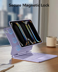 iPad Pro 11ʺ (2025) Bundle Rebound Magnetic Keyboard Case 360 & Armorite Screen Protectors - US Layout-Purple ESR ESR