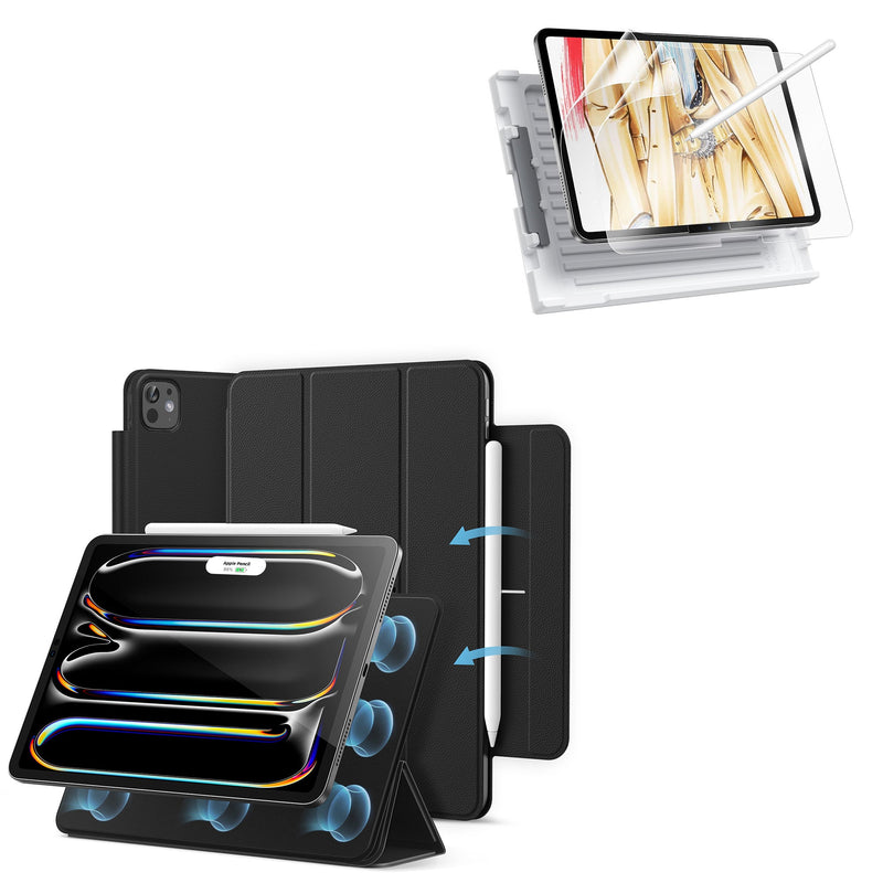 Housse ESR Coque Pour M3/M2 (2025/2024), Fine Et Légère, Protection Contre Les Chocs Et Les Chutes, Anti Jaunissement, Dos Rigide, Support Pencil Pro/ USB-C, Série Classic, Transparent Ipad Air 13 Pouces Housse ESR Coque Pour M3/M2 (2025/2024), Fine Et Légère, Protection Contre Les Chocs Et Les Chutes, Anti Jaunissement, Dos Rigide, Support Pencil Pro/ USB-C, Série Classic, Transparent Ipad Air 13 Pouces