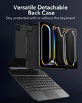 iPad Pro 13ʺ (2025) Bundle Rebound Magnetic Keyboard Case 360, Digital Pencil & Screen Protectors - UK Layout-Black ESR ESR