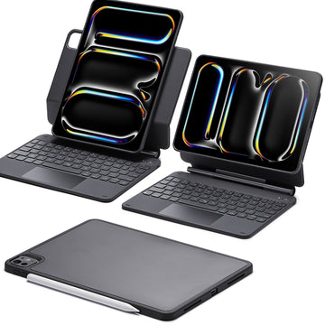 iPad Pro 11" (2025) Rebound Magnetische Tastatur Hülle 360 - DE Layout-Schwarz ESR ESR