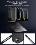 versatile detachable back case