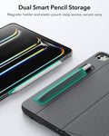 iPad Pro 11 2025 Detachable Keyboard Case with Magnetic Pen Holder -dual smart pencil storage