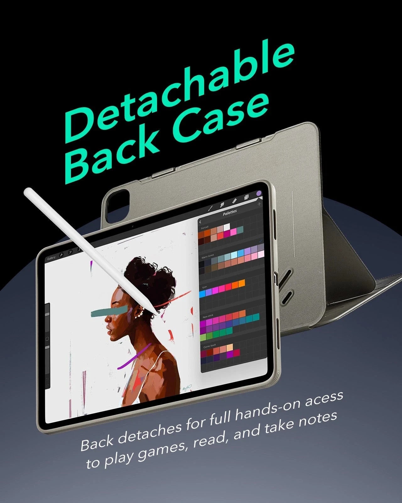 iPad Pro 11ʺ (2025) Shift Magnetic Case - Titanium ESR ESR