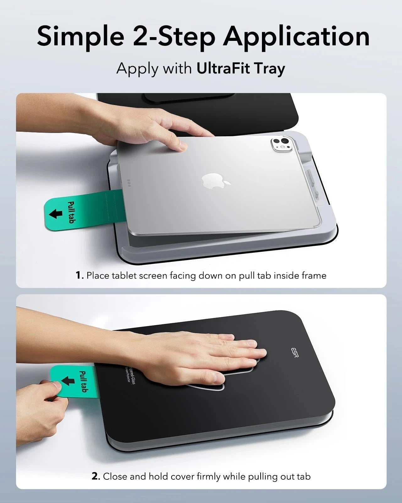 iPad Pro 11" (2024) UltraFit Classic Screen Protector – 2 Pack ESR ESR