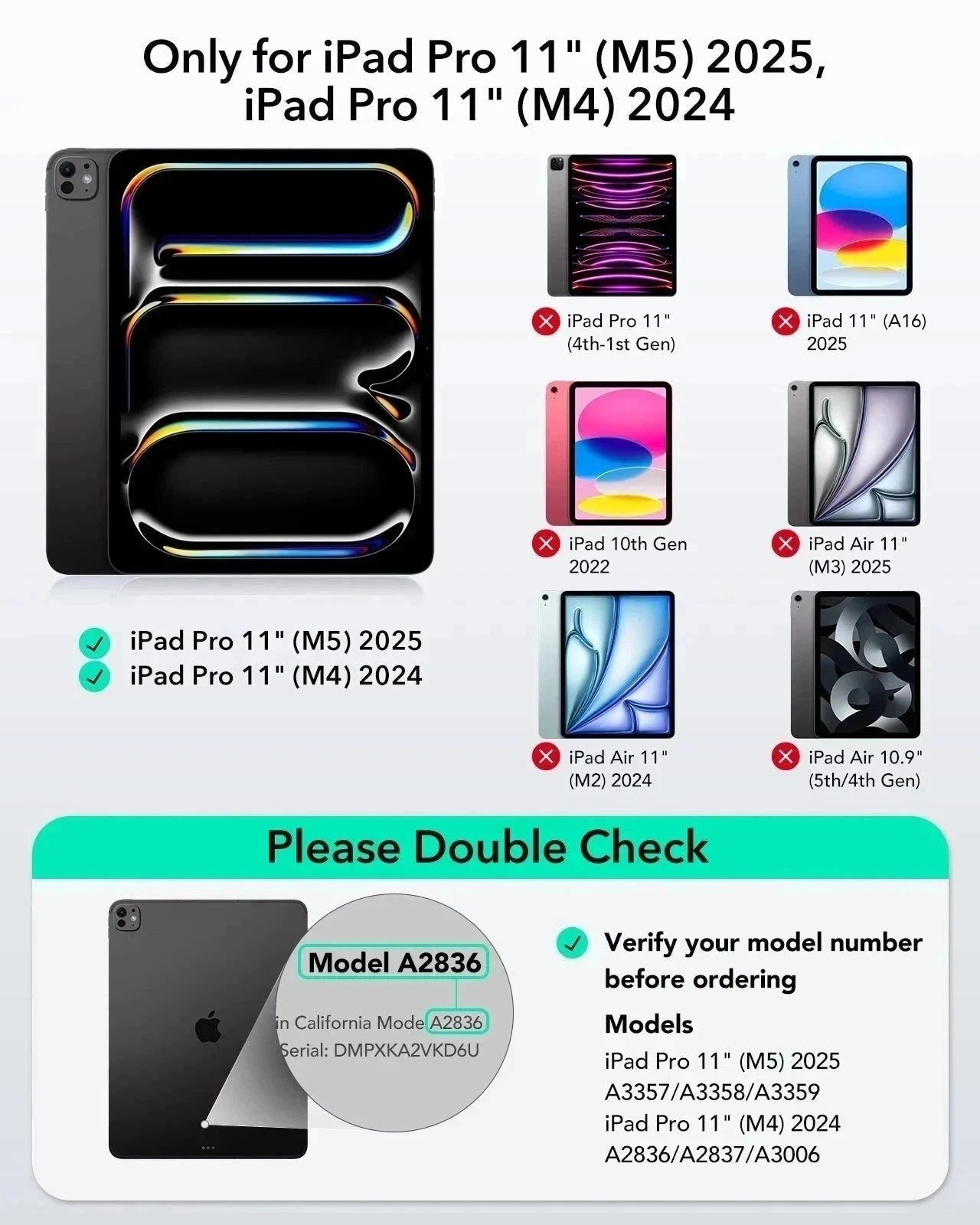 iPad Pro 11" (2024) Shift Tastaturhülle (abnehmbar) - DE Layout - Dark Gray ESR ESR