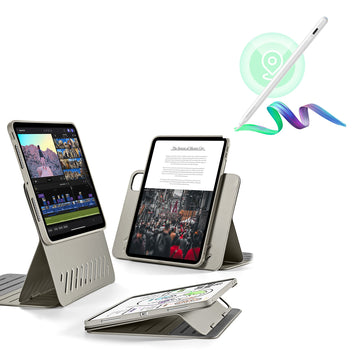 iPad Pro 13″ (2024) Shift Magnetic Case with Pencil Bundle - Titanium ESR ESR