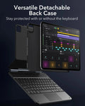 KF3 iPad Pro 13 inch2024 Rebound Magnetic Keyboard Case 360 US BLack