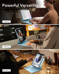 ipad_pro_13_inch_magnetic_keyboard_case_360_with_blue_case-powerful versatility