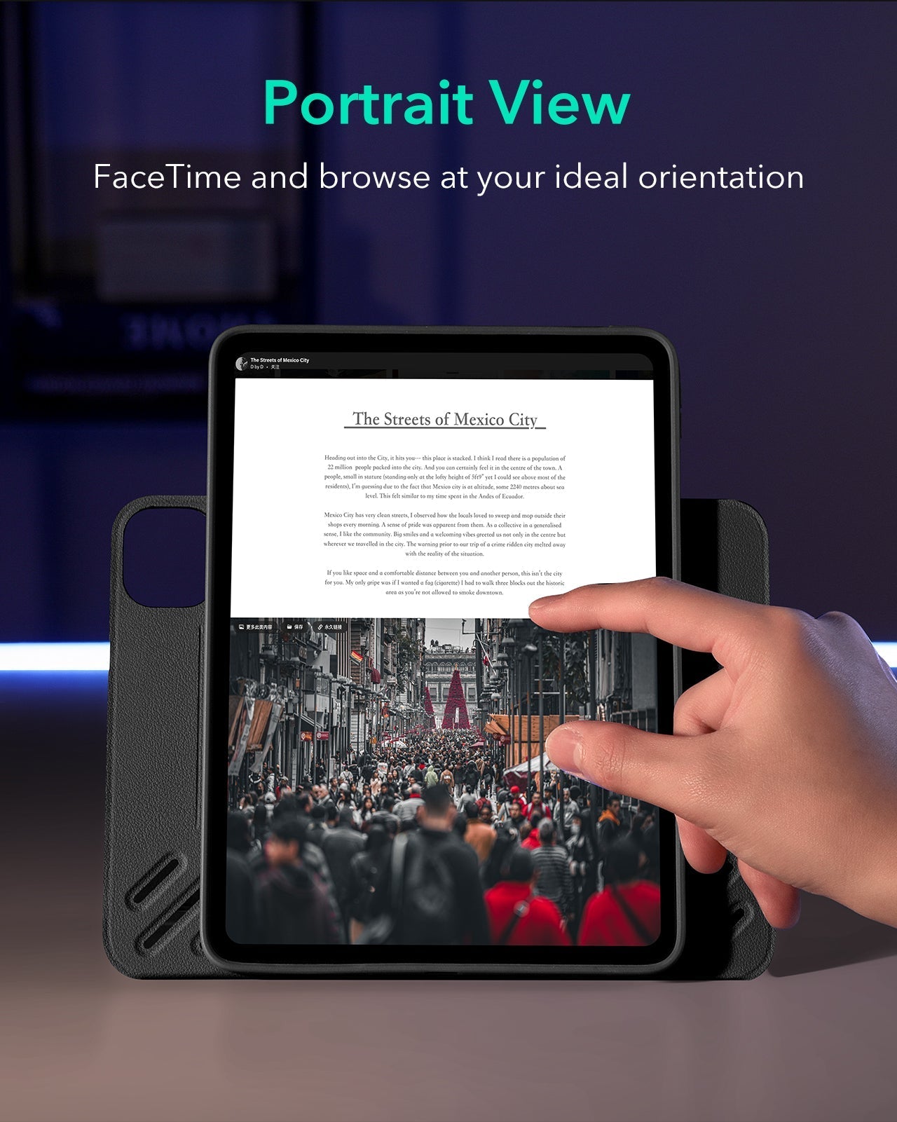 Black Magnetic iPad Pro 13