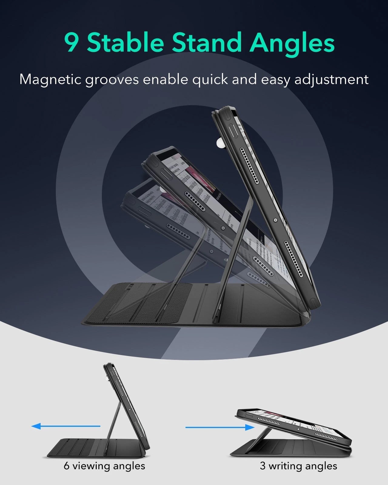iPad Pro 13" (2025) Bundle Shift Magnetic Case & Armorite® Protection - Black ESR ESR
