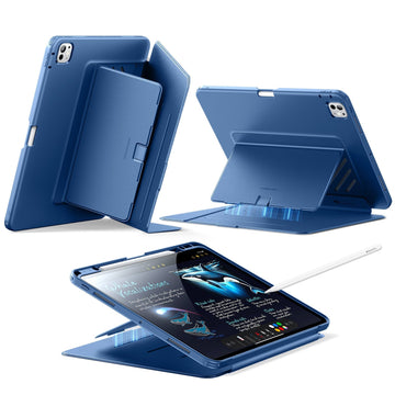 iPad Pro 13" (2024) Flip Magnetic Case with Pencil Holder - Navy Blue ESR ESR
