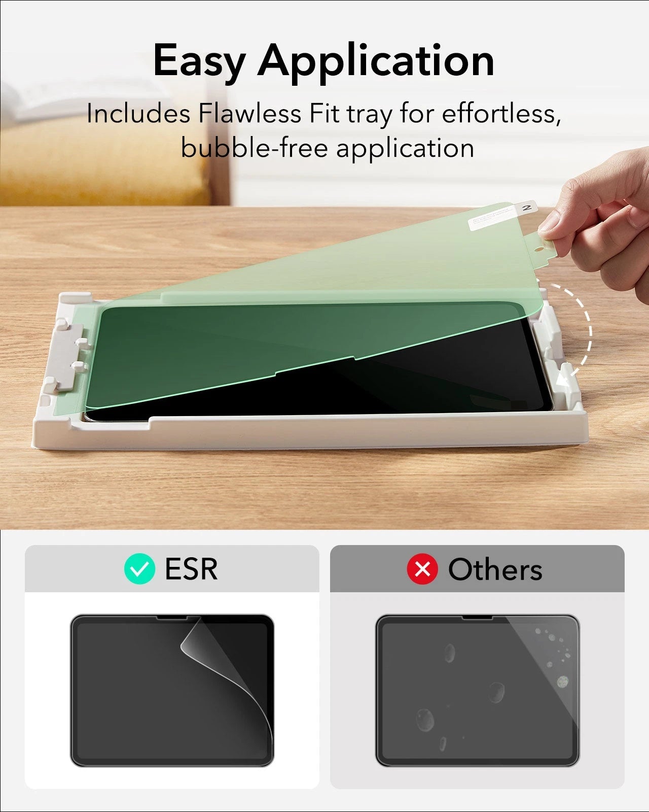 iPad Pro 13" (2025) Paper-Feel Screen Protector - 2 Pack ESR ESR