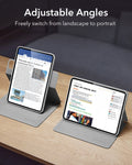 iPad Pro 13ʺ (2025) Rebound Hybrid Case 360 - Grey ESR ESR