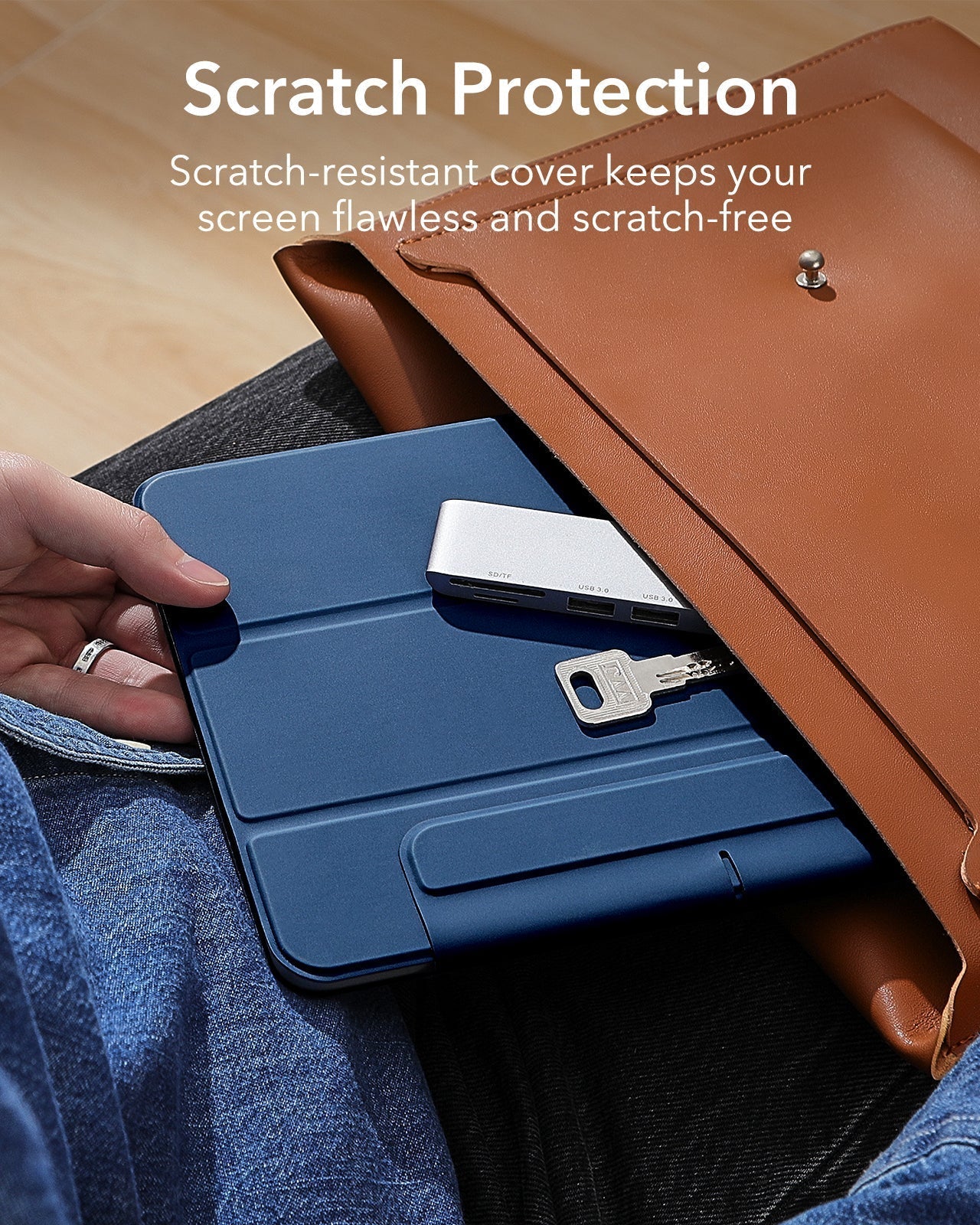 iPad Pro 13" (2025) Rebound Magnetic Case- Navy Blue ESR ESR