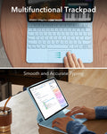 iPad Pro 13ʺ (2025) Bundle Rebound Magnetic Keyboard Case 360 & Armorite Screen Protectors  - US Layout-Blue ESR ESR