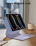 iPad Pro 13″ (2025) Rebound Magnetic Keyboard Case 360 - UK Layout-Purple ESR ESR