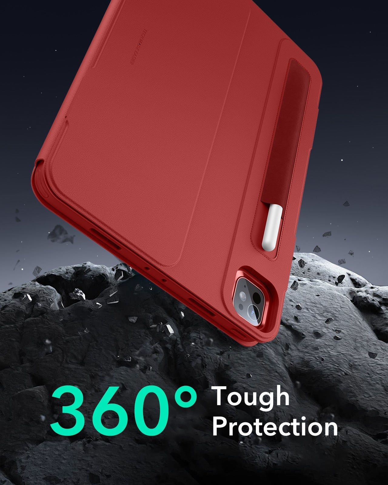 Red Removable Magnetic iPad Cover for Apple iPad Pro 13 (M5)|ESR Shift
