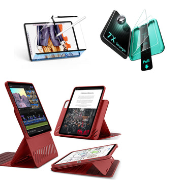 iPad Pro 13" (2025) Shift Transformation Bundle - Red ESR ESR