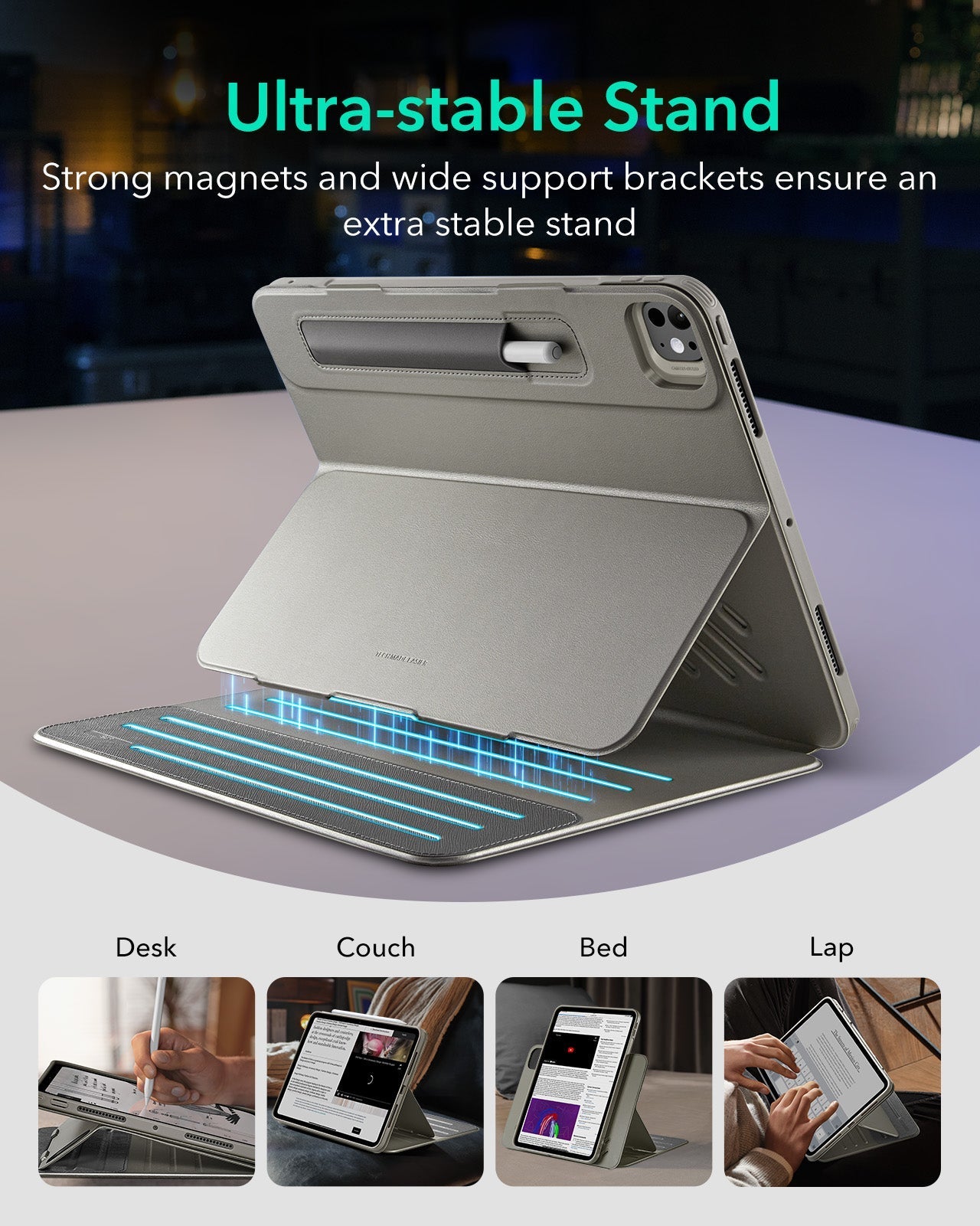 iPad Pro 13" (2025) Shift Transformation Bundle - Titanium ESR ESR
