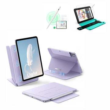 iPad Pro 13" (M5) 2025 AirStance Magnetic Creator Bundle - Purple ESR ESR