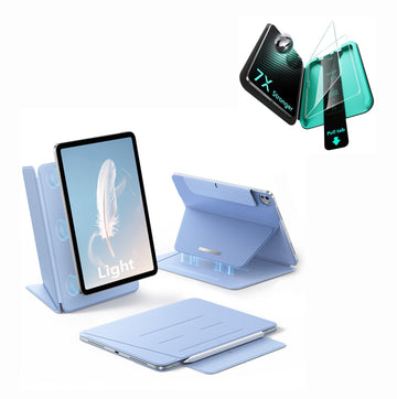 iPad Pro 13" (M5) 2025 AirStance Magnetic Protection Bundle - Sky Blue ESR ESR