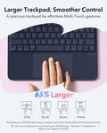 Extra-großes Präzisions-Trackpad