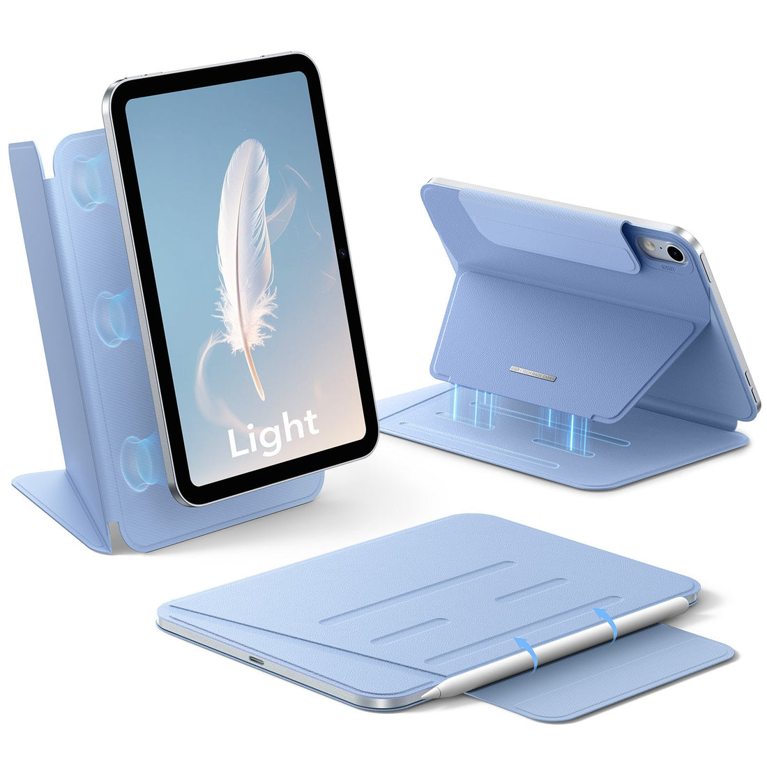 iPad mini (A20 Pro) AirStance Magnetic Case - Sky Blue ESR ESR