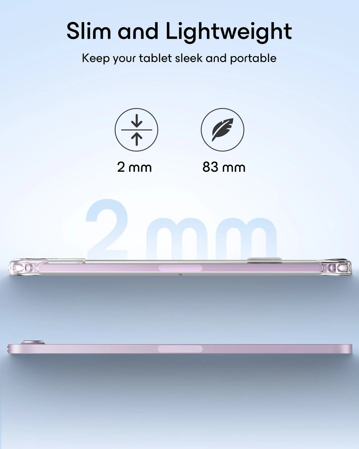 iPad mini (A20 Pro) Boost Kickstand Case - Clear ESR ESR