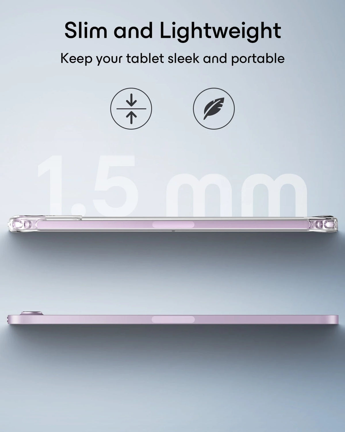 iPad mini (A20 Pro) Classic Hybrid Back Case - Clear ESR ESR