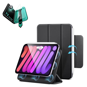 iPad mini (A20 Pro) Rebound Magnetic Protection Bundle - Black ESR ESR