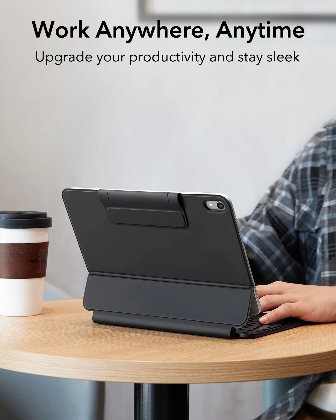 iPad 11th (A16,2025) Rebound Magnetic Keyboard Case and Pencil Bundle-UK Layout-Black ESR ESR