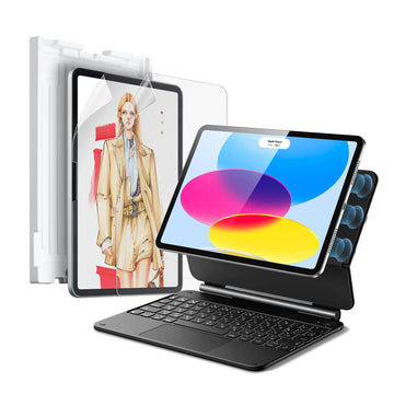 iPad 11" (A16, 2025) Rebound Magnetic Keyboard Case Paper-Feel Bundle - UK Layout-Black ESR