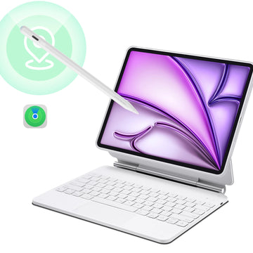 iPad Air 13“ (2025) Rebound Magnetische Tastatur Hülle 360 Pencil Bündel-DE Layout-Weiß ESR ESR