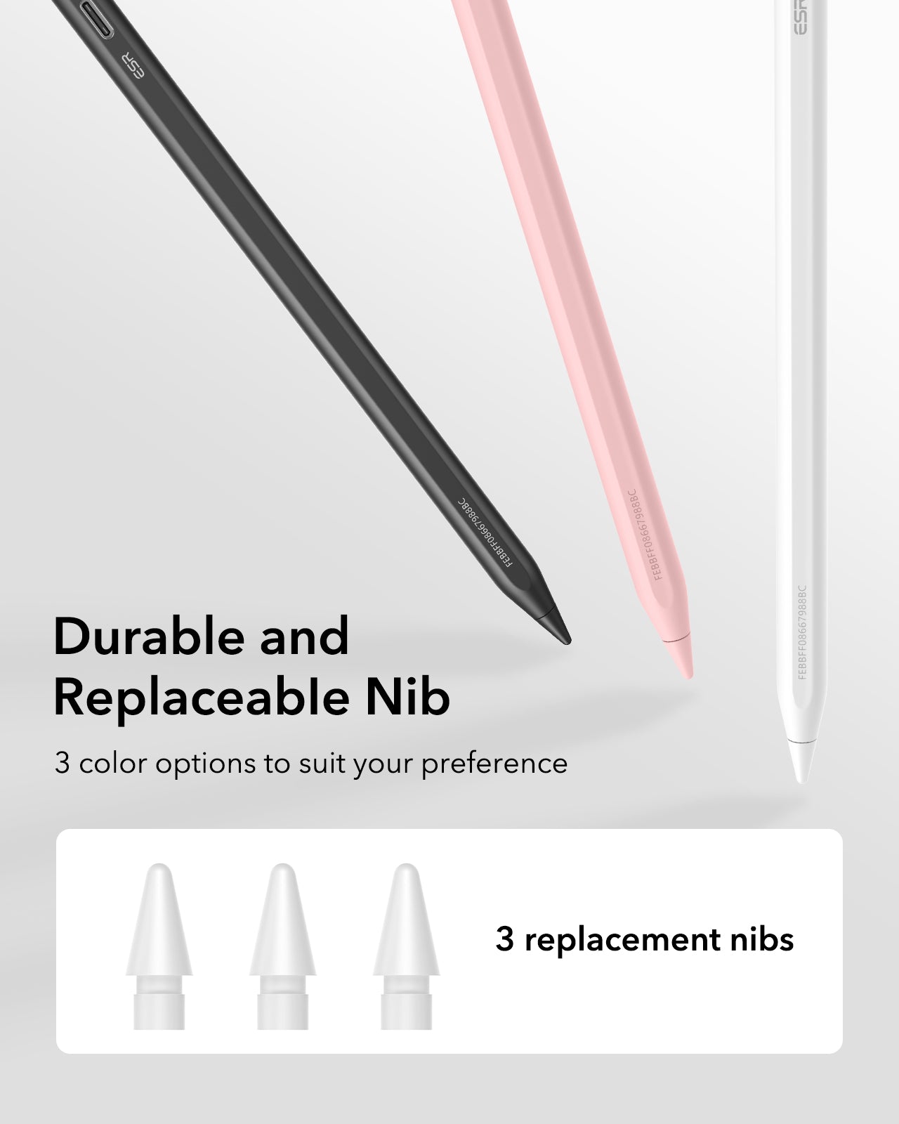 durable and replaceable nib