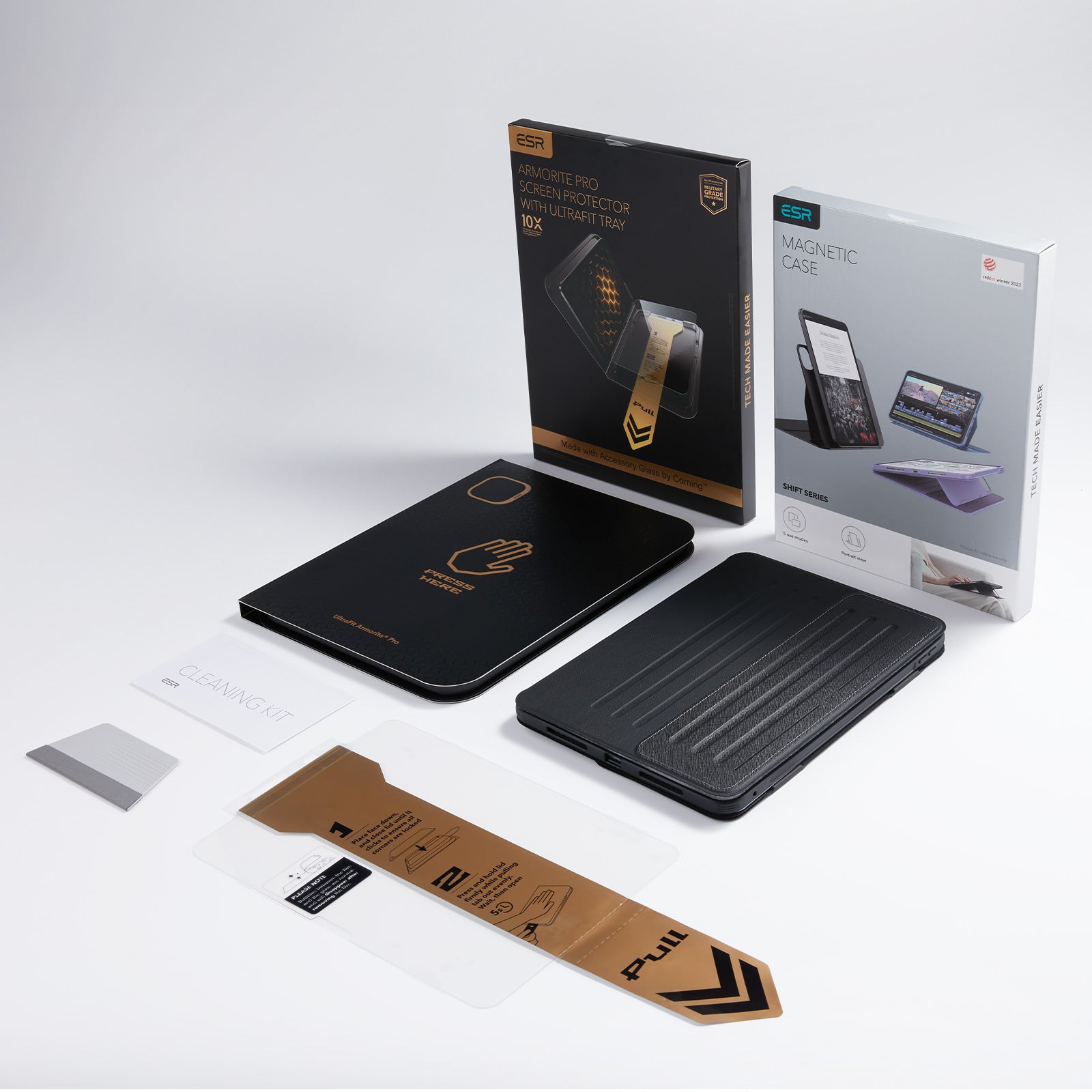 Purple Creative Pro Case & Corning Glass for Apple iPad Pro 11